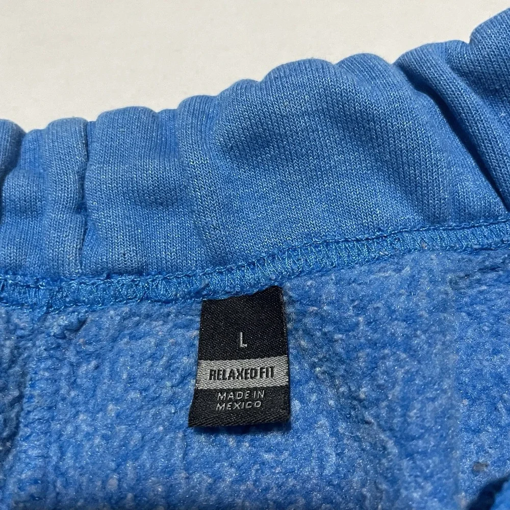 Carhartt Relaxed Fit Fleece Sweat Short Blue Mens Size Large 8